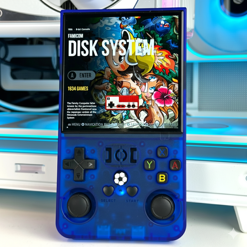 R36 Max Retro Handheld Game Console Linux System