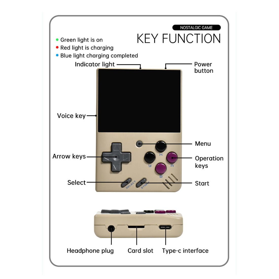 Miyoo Mini V4 Portable Retro Handheld Game Console