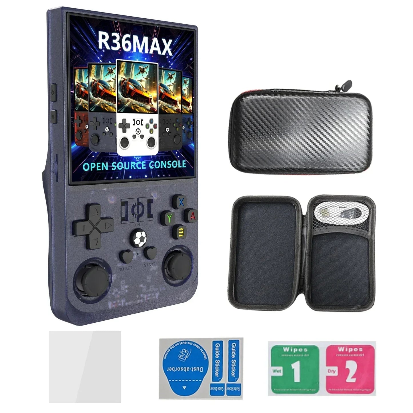 R36 Max Retro Handheld Game Console Linux System