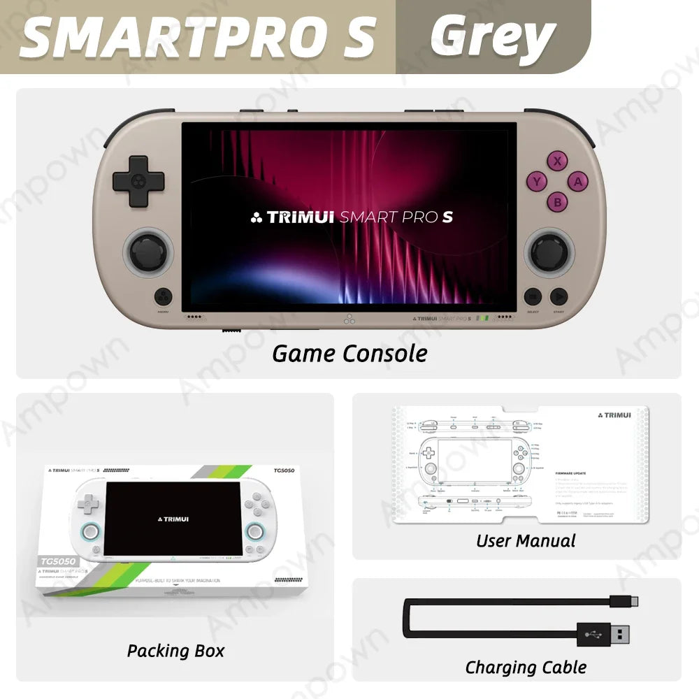 TrimUI Smart Pro S handheld game console with 4.96 inch HD IPS screen - image 12