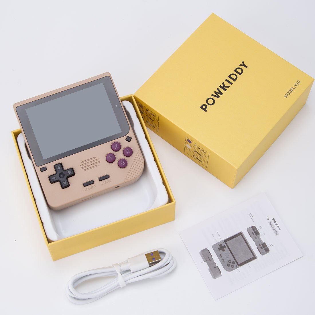 Powkiddy V10 Handheld Retro Game Console