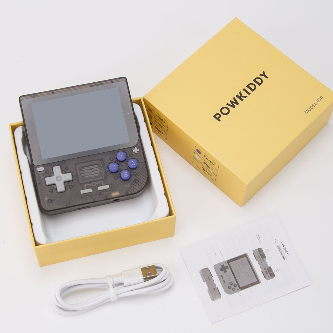 Powkiddy V10 Handheld Retro Game Console