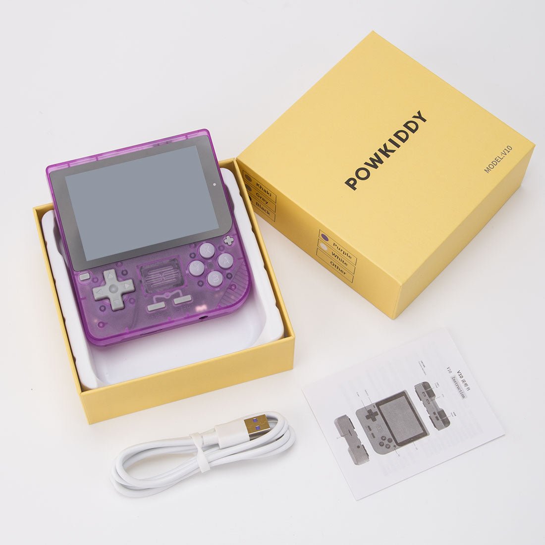 Powkiddy V10 Handheld Retro Game Console