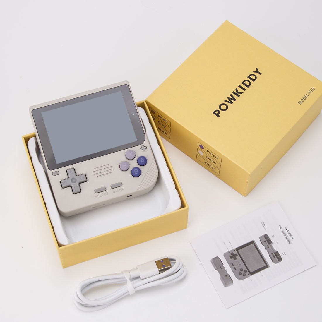 Powkiddy V10 Handheld Retro Game Console