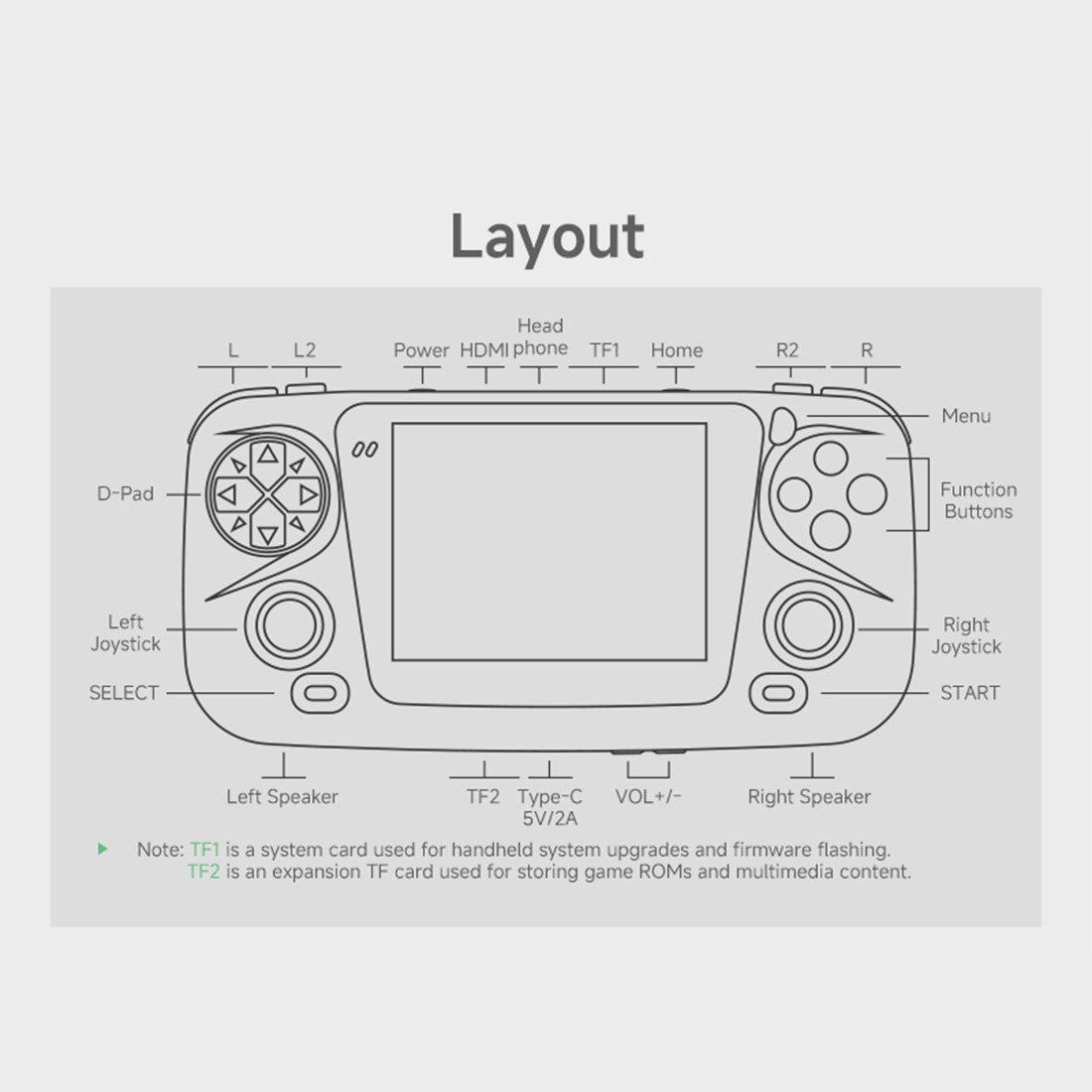 GKD Bubble Retro Handheld Game Console