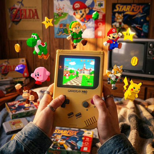 Best N64 games for R36S handheld console