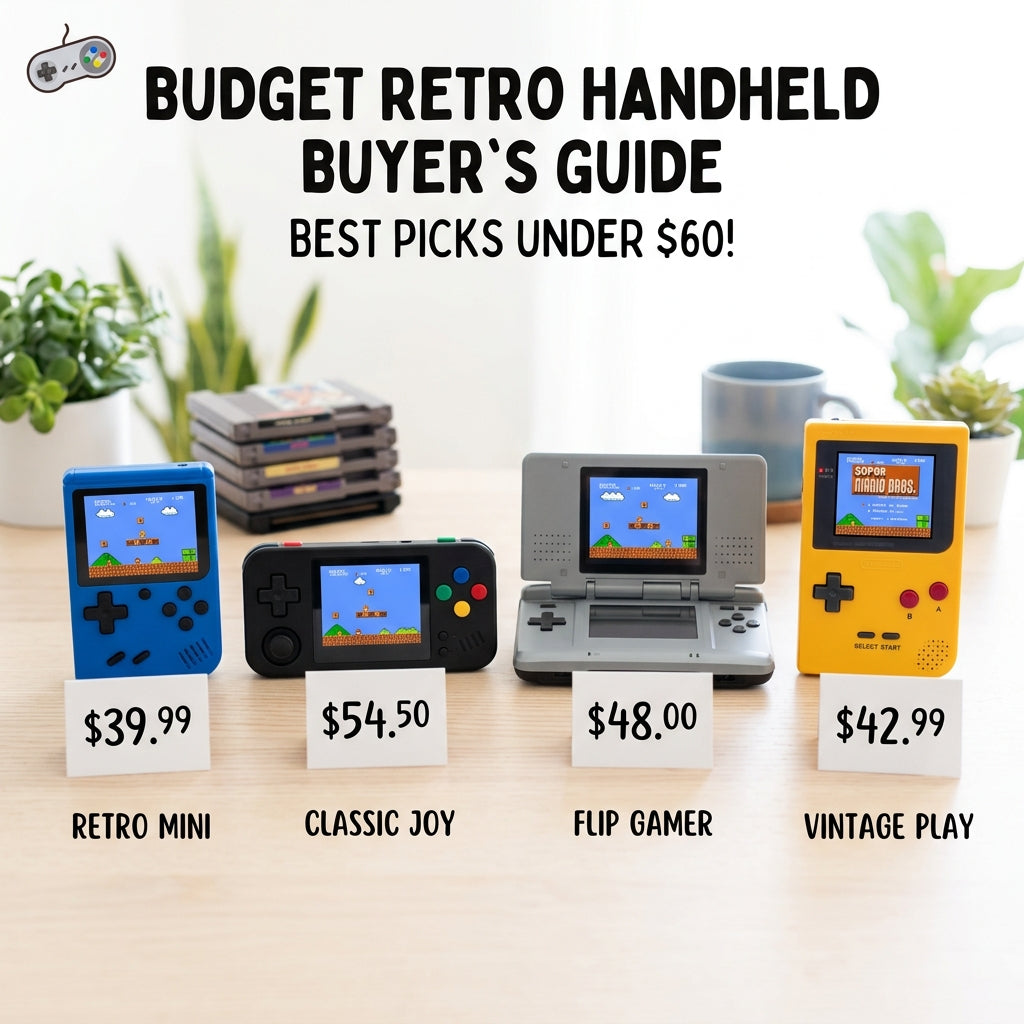 Best budget retro handheld consoles under 60 dollars 2025