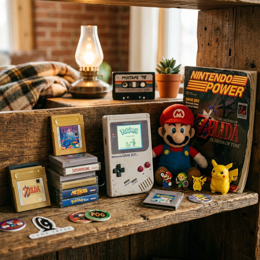 Retro gaming nostalgia collection 2025