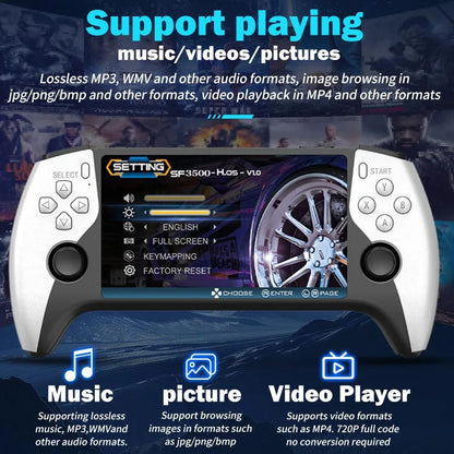 SF3500 Retro Handheld Console | 5" IPS HD | Dual Core - Image 5
