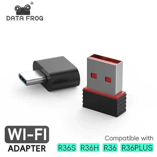 R36S WiFi adapter kit with Type-C OTG USB dongle