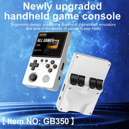 GB350 Retro Game Console — 3D Joystick HD - Side View