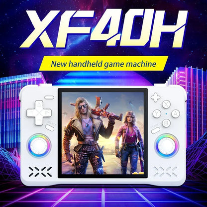 XF40H Handheld Game Console | 4K HD IPS WiFi Multiplayer | XF40H Wi-Fi Retro