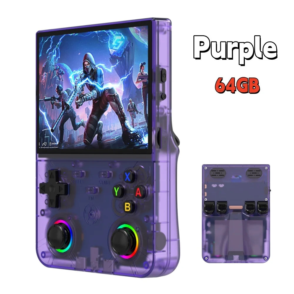R36 Ultra X handheld console colour and storage option