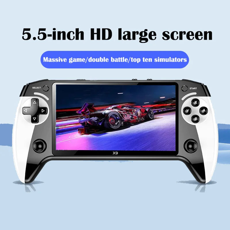 X9 Portable Retro Game Console — 5.5 Inch HD Screen - R36S Australia
