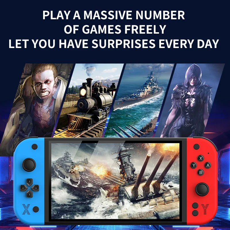 G90 Arcade Handheld Console | 7" HD Screen | 4000mAh - Image 3