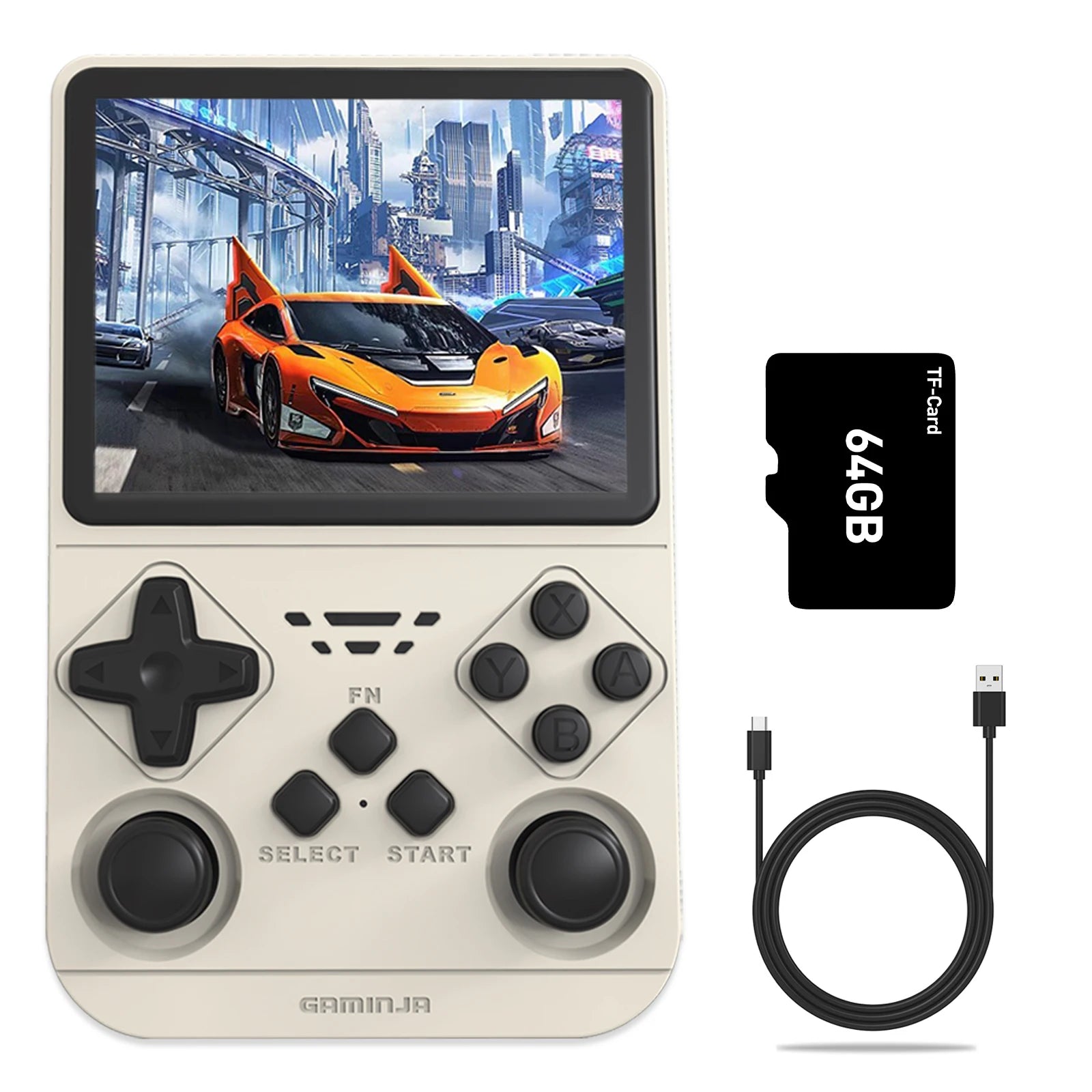 GAMINJA Open Source Retro Console | 3.5" IPS | PS1/PSP/N64 - Image 10 | ANS15 Open Source