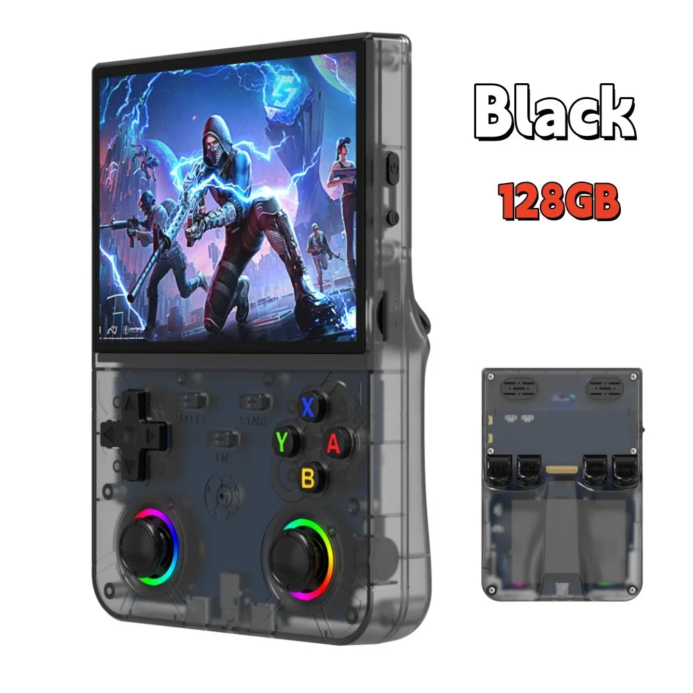 R36 Ultra X handheld console colour and storage option