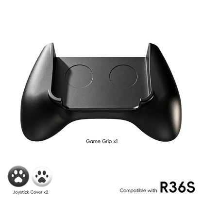 Data Frog ergonomic grip handle attached to R36S handheld console - image 7