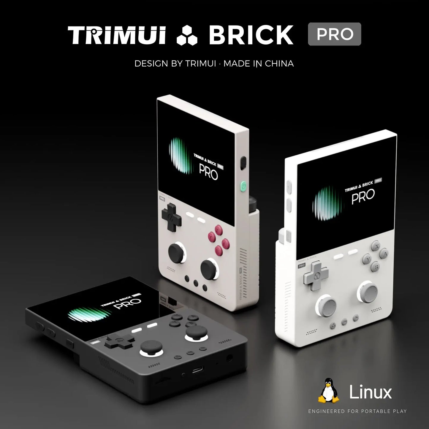 TrimUI Brick Pro handheld game console with 3.95 inch IPS screen - image 2