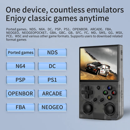 G350 Retro Handheld Game Console | 3.5" IPS Linux System - Image 4