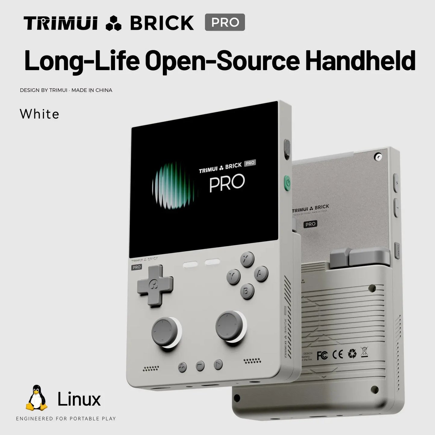 TrimUI Brick Pro handheld game console with 3.95 inch IPS screen - image 6