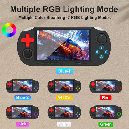 ANS16 Retro Game Console — 4.5" IPS RGB - Side View