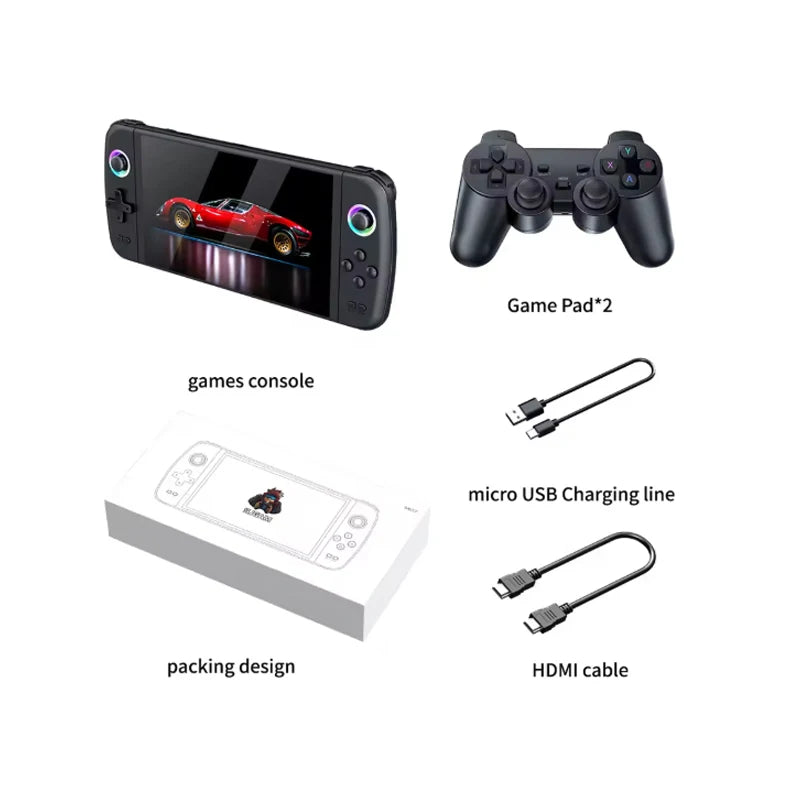 M27 Portable Retro Console | 7" Big Screen | Linux - Image 8