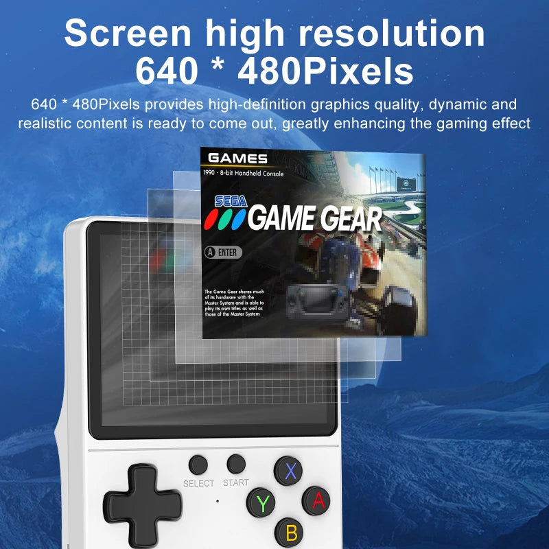 GB350 Retro Game Console — 3D Joystick HD - Detail