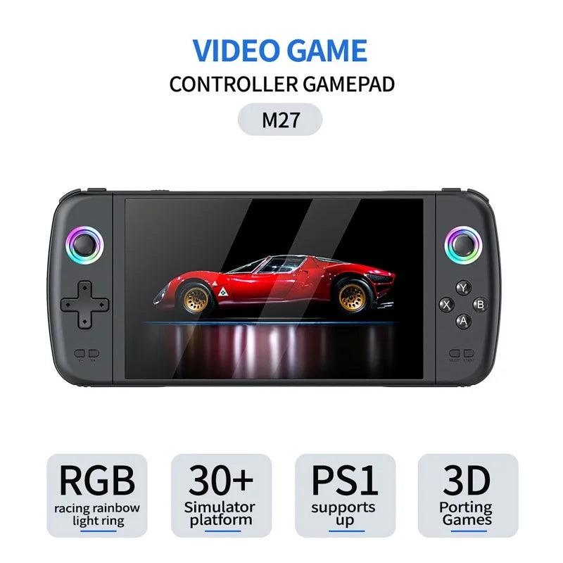 M27 Portable Retro Console | 7" Big Screen | Linux - Image 4