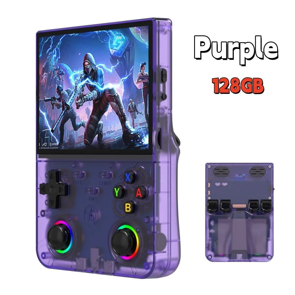 R36 Ultra X handheld console colour and storage option