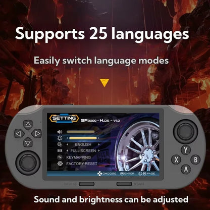 SF3000 Retro Game Console — 4.5" IPS Linux - Image 4