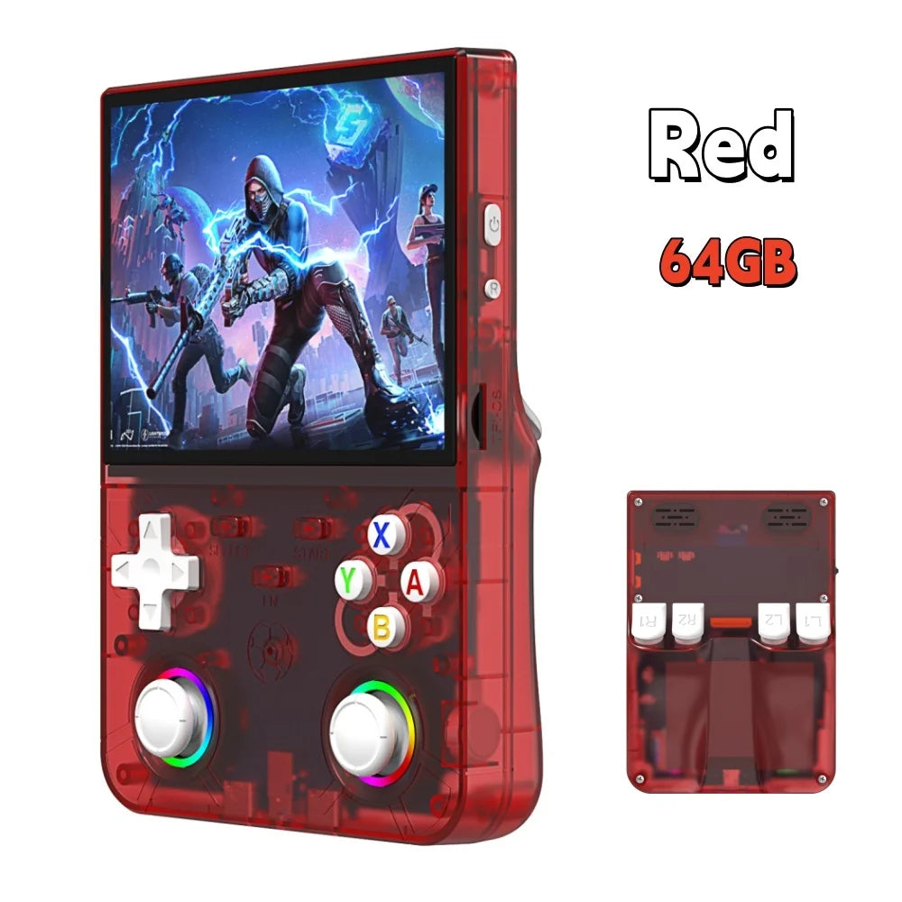 R36 Ultra X handheld console colour and storage option
