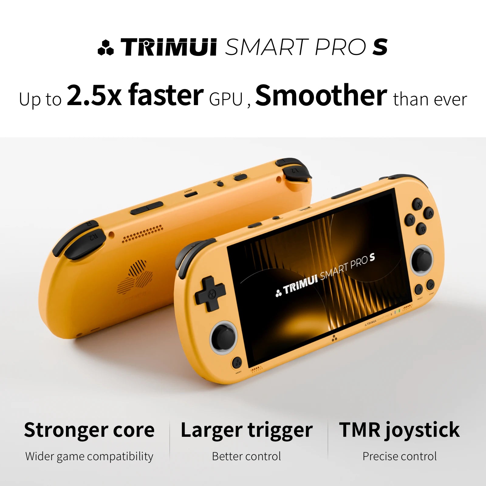 TrimUI Smart Pro S handheld game console with 4.96 inch HD IPS screen - image 2