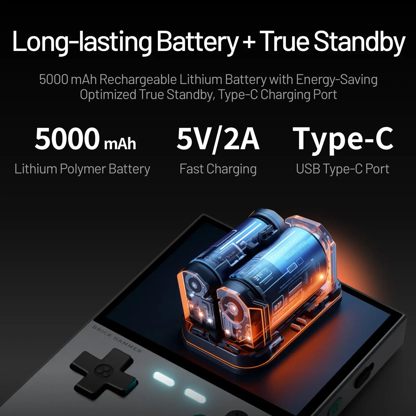 TrimUI Brick Pro handheld game console with 3.95 inch IPS screen - image 4