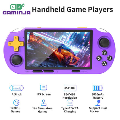 ANS16 Retro Game Console — 4.5" IPS RGB - R36S Australia