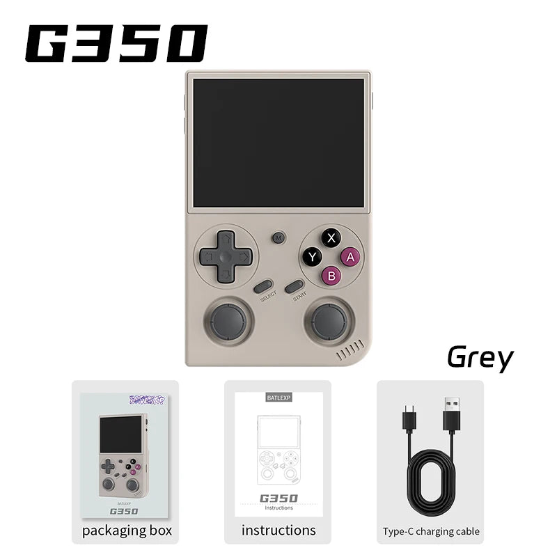 G350 Retro Handheld Game Console | 3.5" IPS Linux System - Image 9