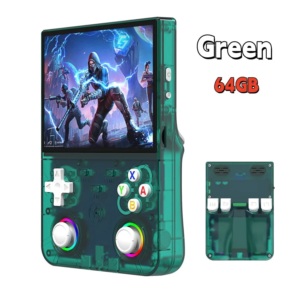 R36 Ultra X handheld console colour and storage option