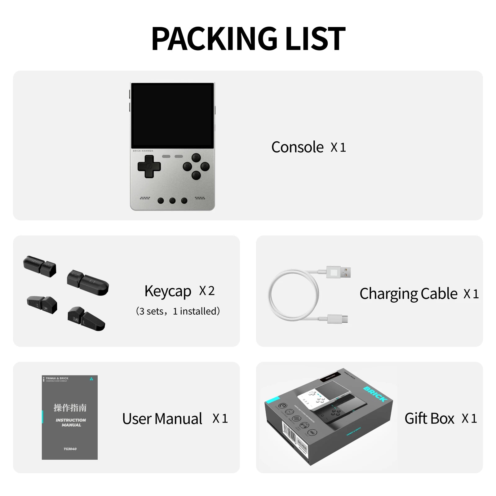 TrimUI Brick Hammer vertical handheld game console - image 5