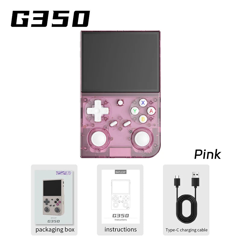 G350 Retro Handheld Game Console | 3.5" IPS Linux System - Image 7