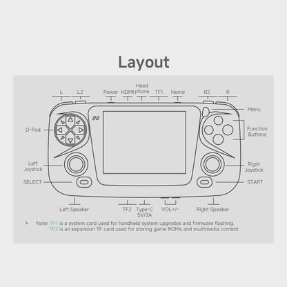 GKD Bubble Retro Handheld Game Console