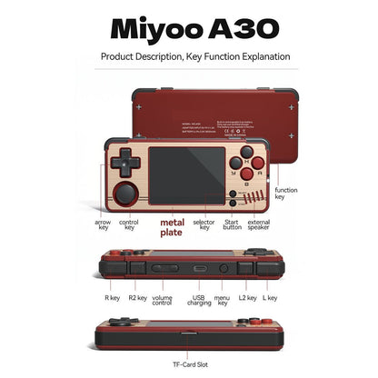Miyoo A30 Retro Handheld Game Console