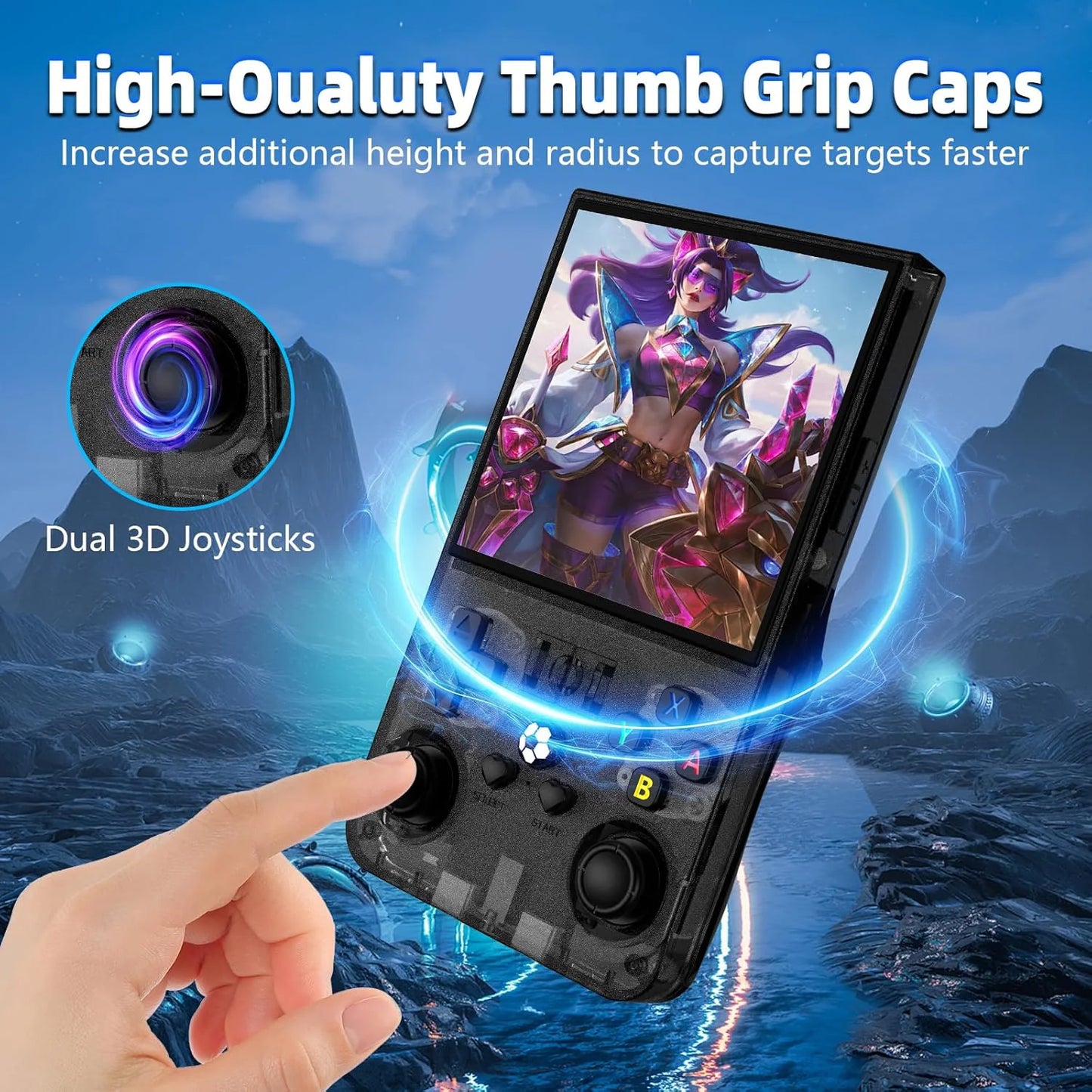 R36MAX Retro Handheld Game Console Linux System