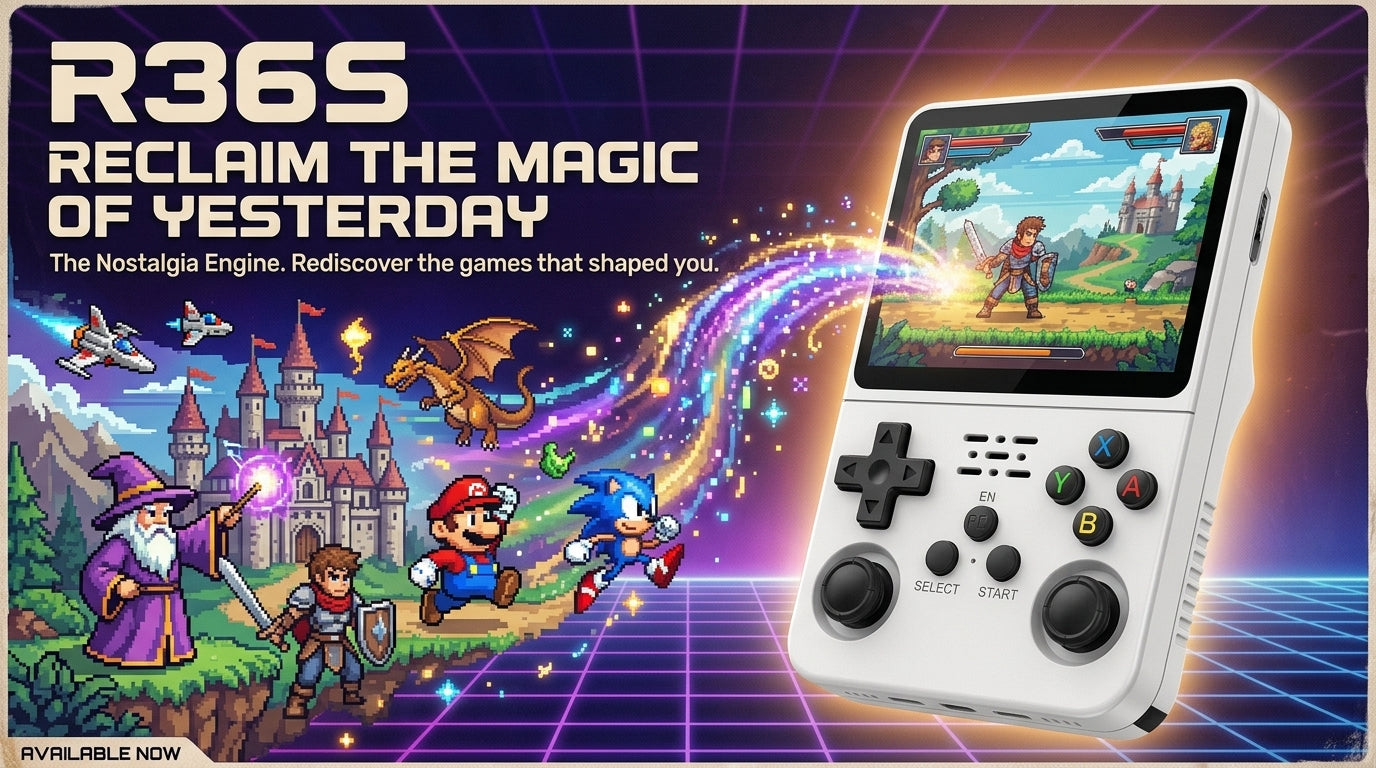 R36S retro Game Console